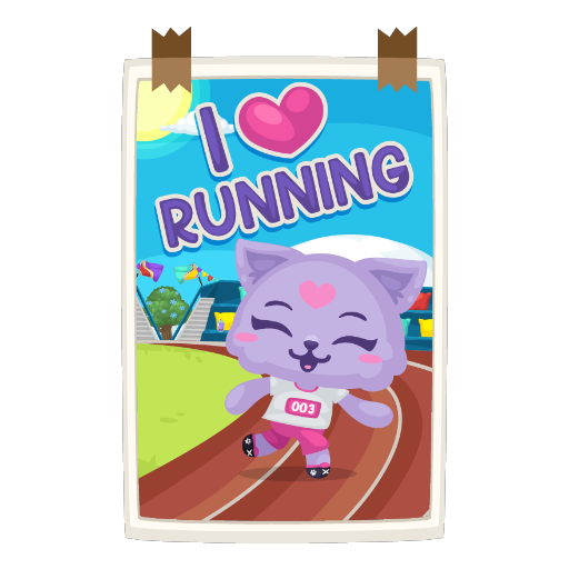 I Love Running Poster
