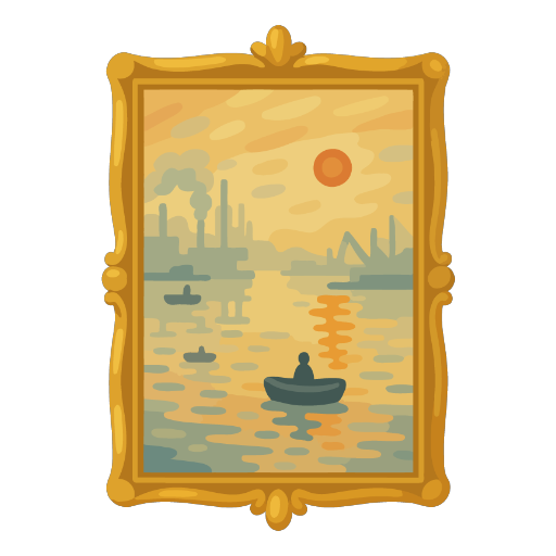 Impression Sunrise Painting