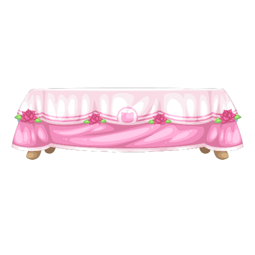 Island Outdoor Pink Table