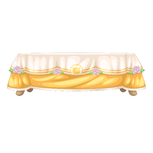 Island Outdoor Yellow Table