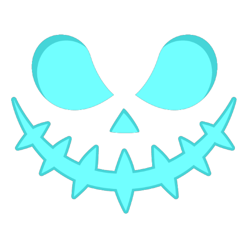 Jack Pumpkin Blue Face