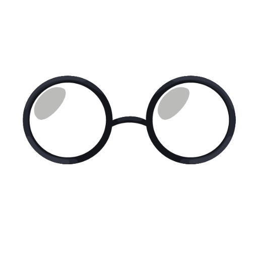 Japanese Black Glasses