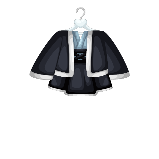 Japanese Black Kimono