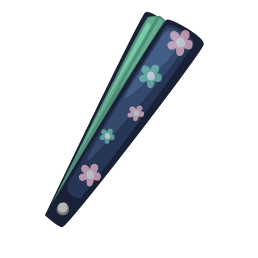 Japanese Blue Fan