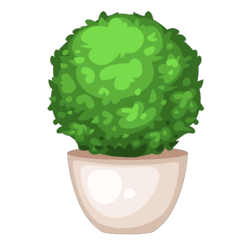 Japanese Bush Plant Decor