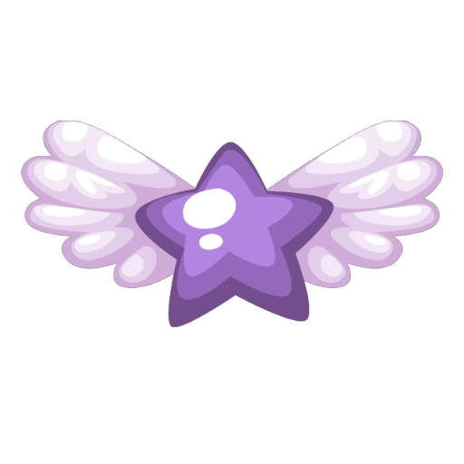 Japanese Flying Purple Star