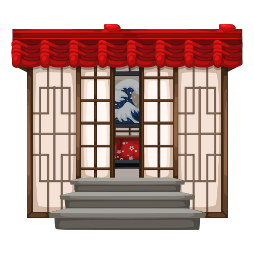 Japanese Garden Door