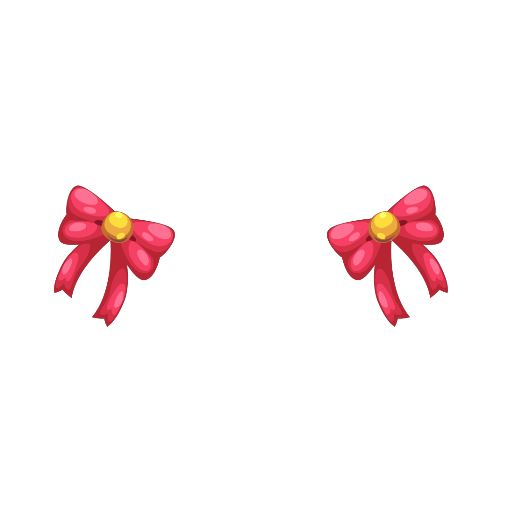 Japanese Princess Red Hair Pieces