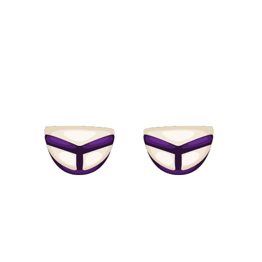 Japanese Purple Shoes