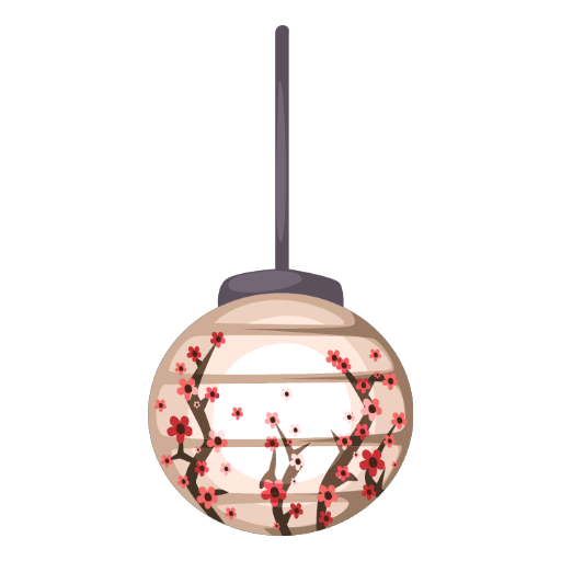 Japanese Sakura Lantern