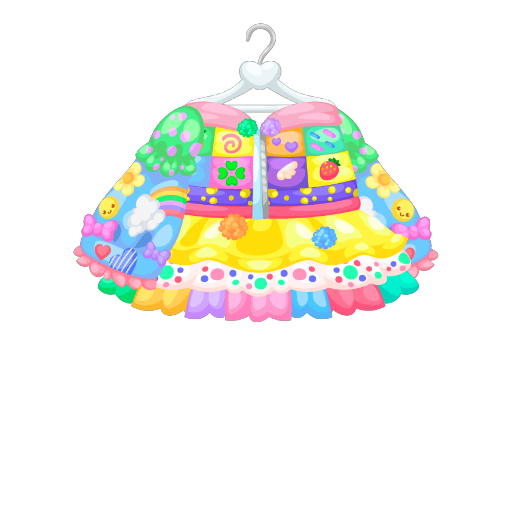 Kawaii Decora Girl Dress