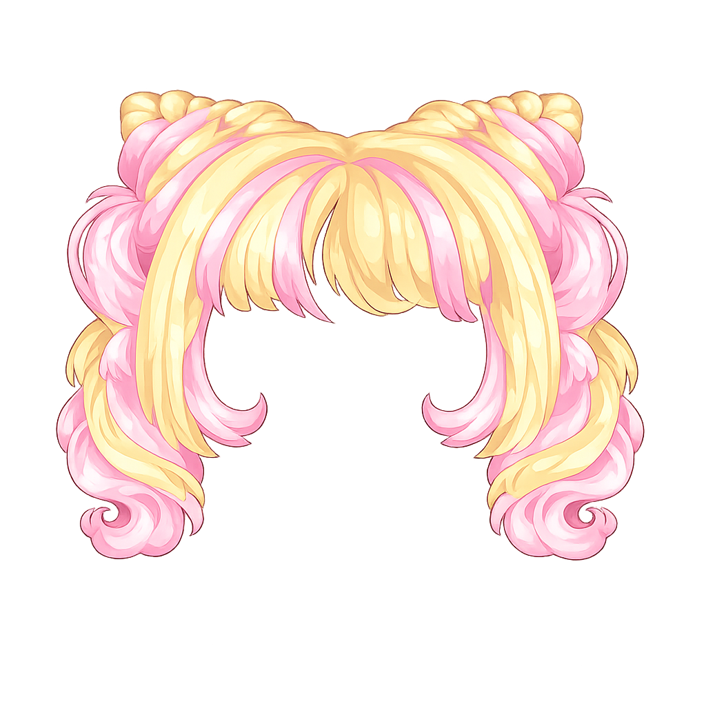 Kawaii Decora Girl Wig