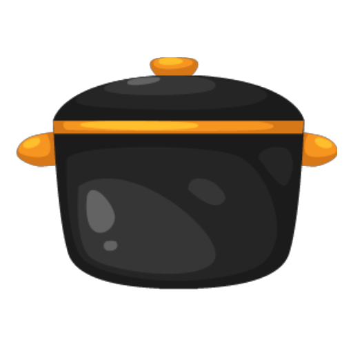 Kitchen Black Boiling Pot