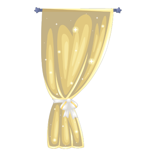 Light Yellow Curtain