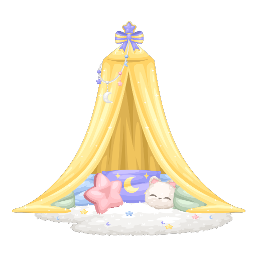 Light Yellow Sleepy Tent