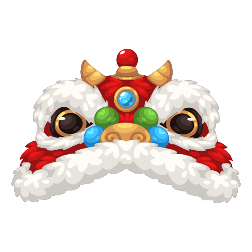 Lion Dance Hat