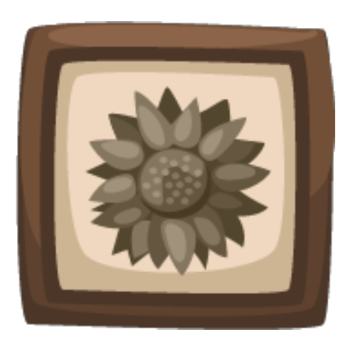 Little Sunower Wall Frame