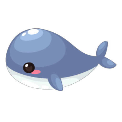 Little Whale Bath Toy