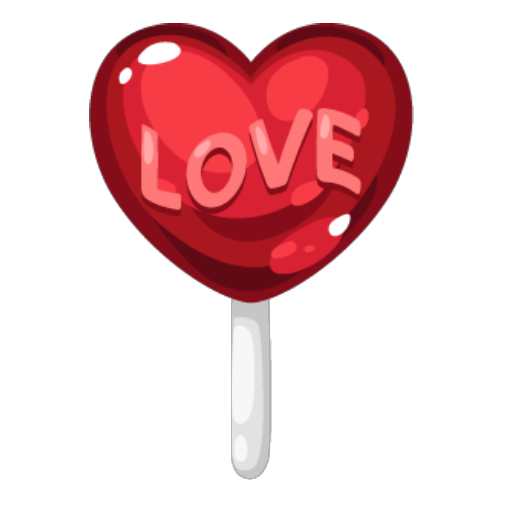 Love Heart Lollipop
