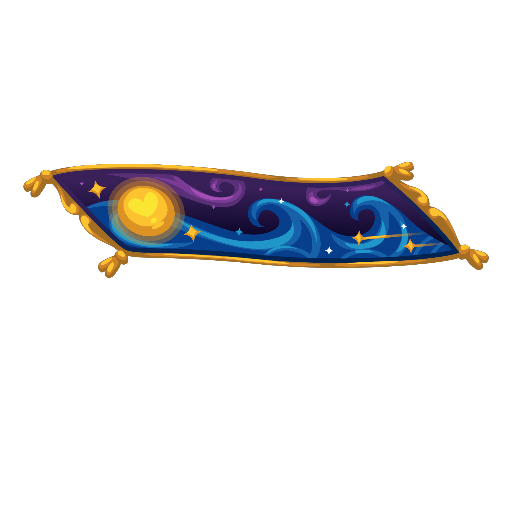 Lovely Sky Magic Carpet