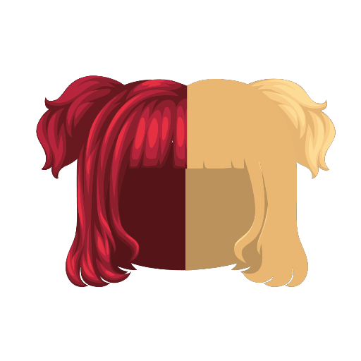 Lovely Valentines Girl Double Wig