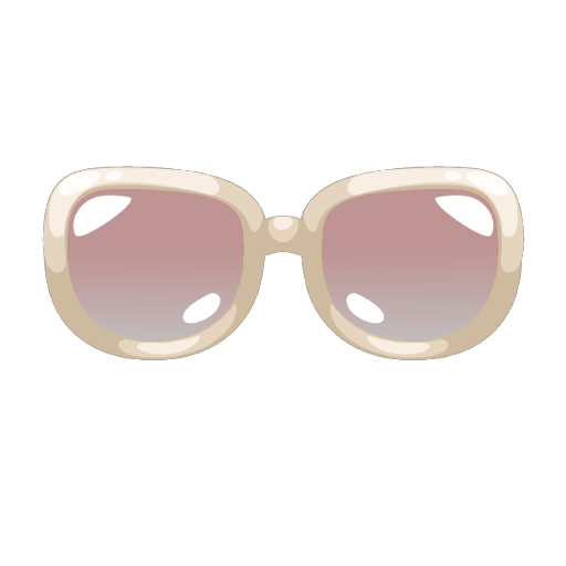 Luxury White Summer Sunglasses