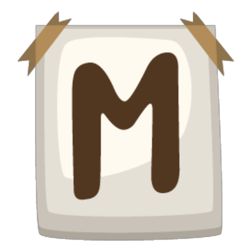 M Sticker
