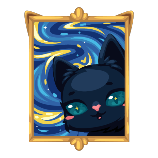 Magical Cat Portrait