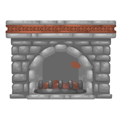 Medieval Castle Fireplace
