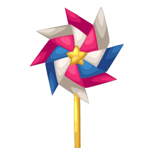Mexican Girl Pink Pinwheel