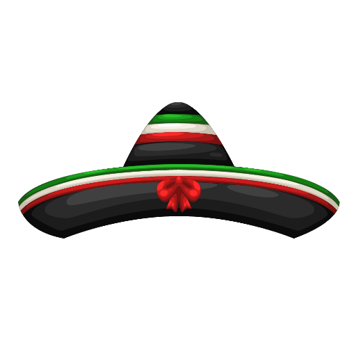 Mexican Traditional Boy Black Hat