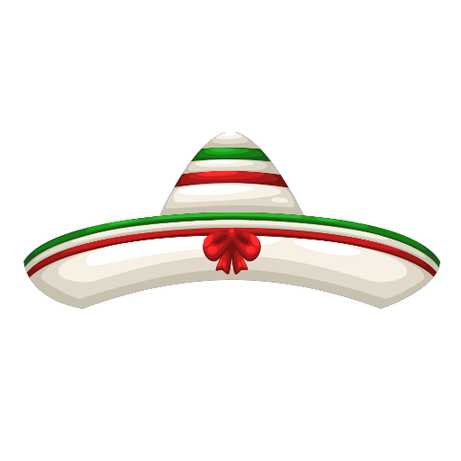 Mexican Traditional Boy White Hat