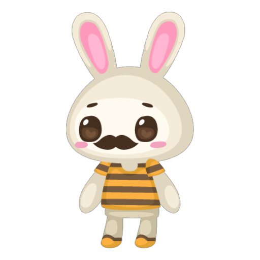 Moustache Boy Doll