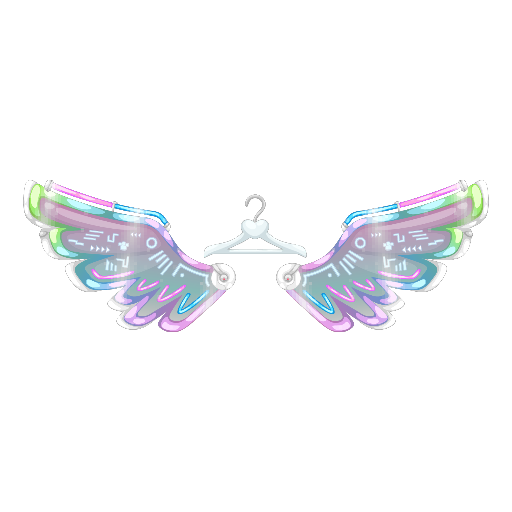 Neon Gamer Wings