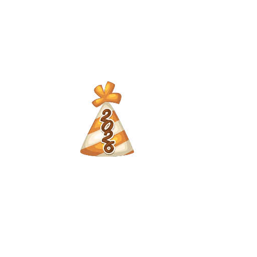 New Year 2026 Golden Hat