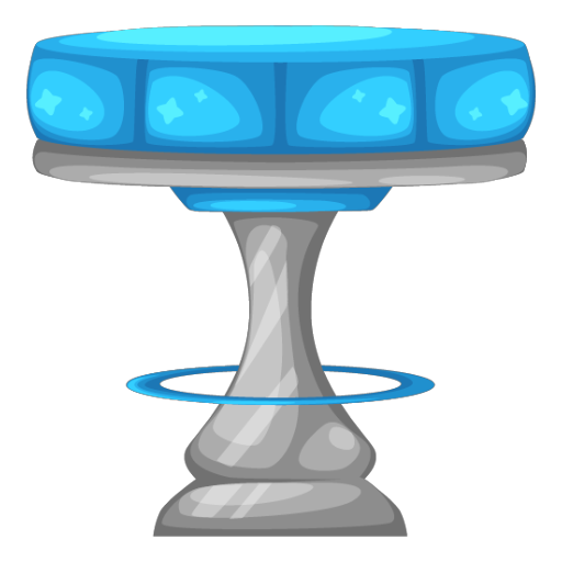 Nightclub Blue Bar Stool