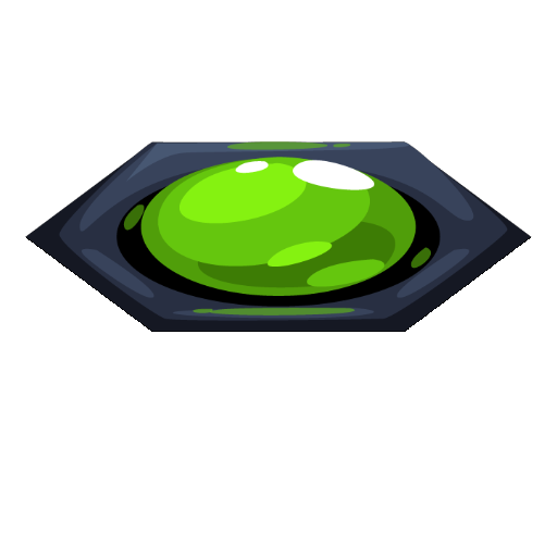 Nightclub Green Floor Light Decor