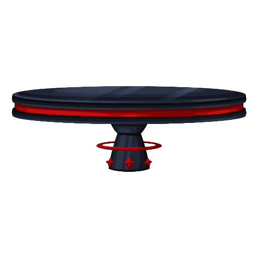 Nightclub Red Table