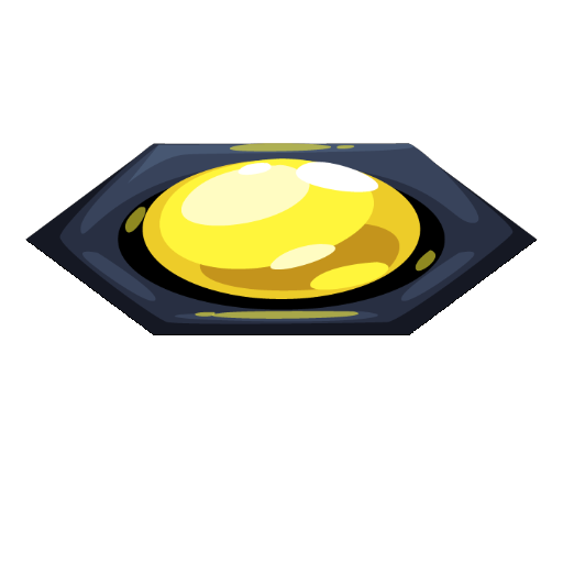 Nightclub Yellow Floor Light Decor