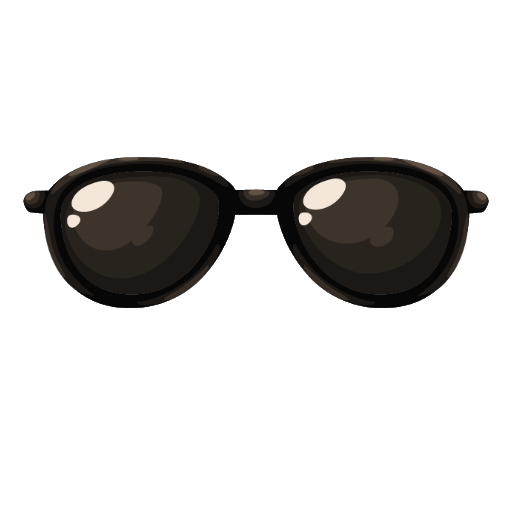 Noir Detective Glasses