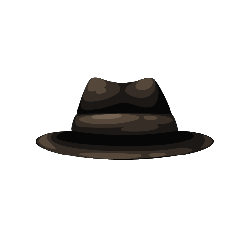 Noir Detective Hat