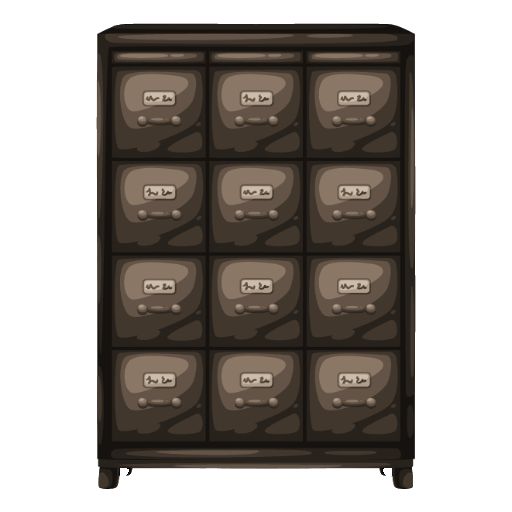Noir Detective Locker