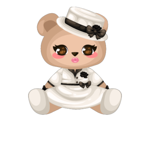 Noir White Lady Plushie