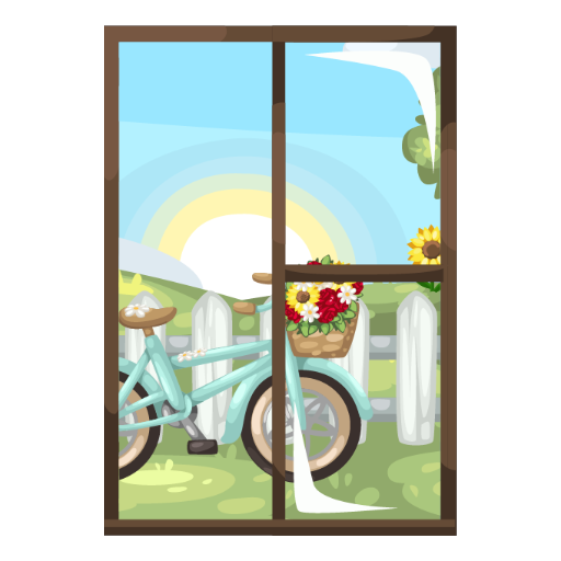 Nursery Garden Door