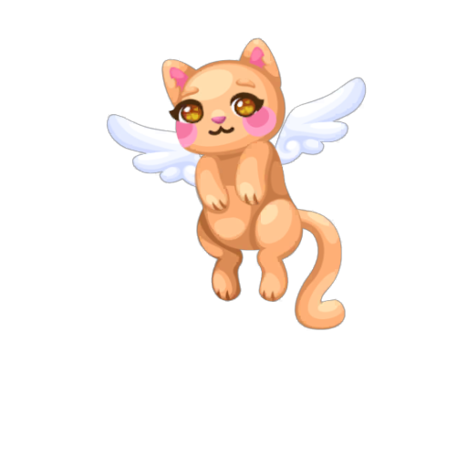 Orange Angel Kitten