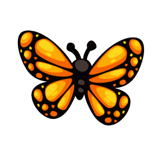 Orange Butterfly