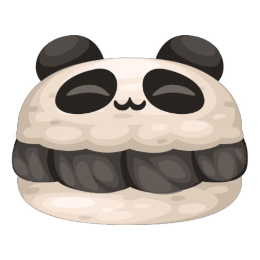 Panda Macaroon