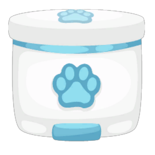 Pastel Blue Bin
