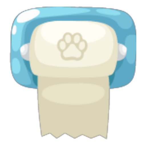 Pastel Blue Toilet Paper
