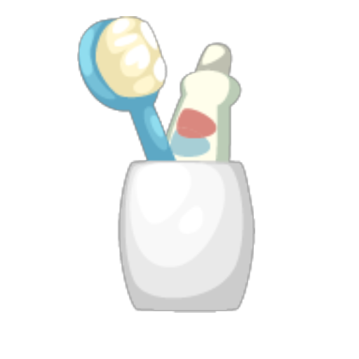 Pastel Blue Tooth Brush Set